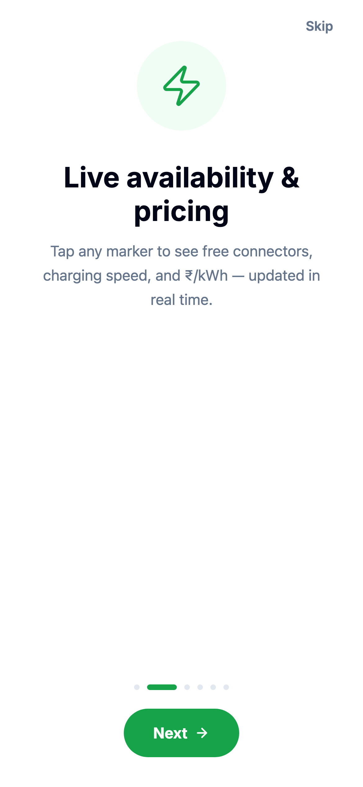 Live availability